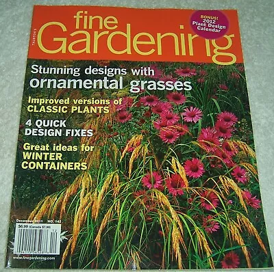 $3.99 • Buy Taunton's Fine Gardening Magazine December 2011 Ornamental Grasses