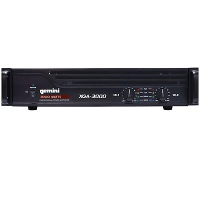 £199 • Buy Gemini XGA-3000 Professional Power Amplifier 3000W