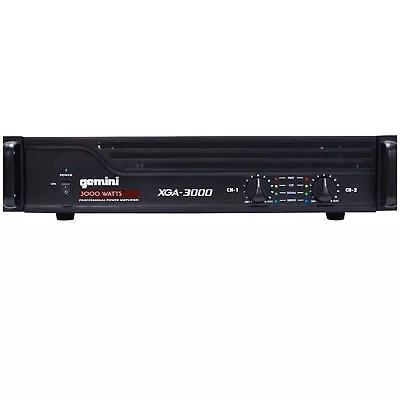 Gemini XGA-3000 Professional Power Amplifier 3000W • £199