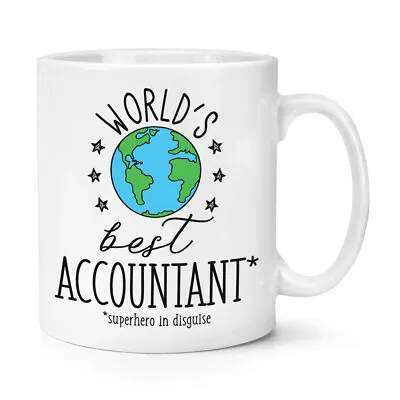 World's Best Accountant 10oz Mug Cup Funny Joke Favourite Accounting • £10.49