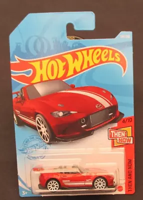 Hot Wheels 2021 15 Mazda MX-5 Miata Then And Now Red • $7.99