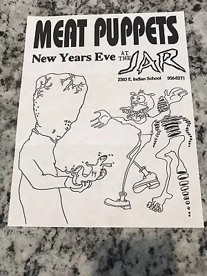 MEAT PUPPETS Gig Flyer • $48