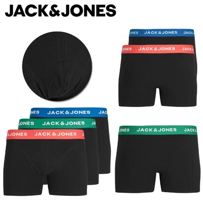 £16.99 • Buy Jack & Jones Mens Boxers Shorts Multipack Cotton Stretch Underwear Pack Of 3