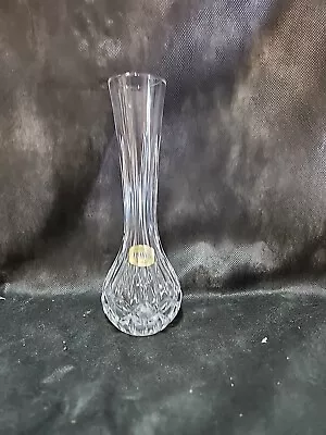 Atlantis Crystal 8  Tall Bud Vase Full Lead • $9.95