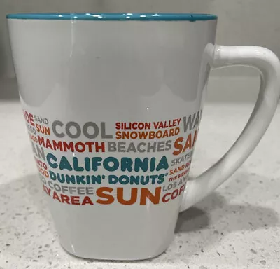 $15.99 • Buy 2017 California Runs On Dunkin Donuts Destination Coffee Mug Cup