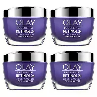 $89 • Buy SALE! Olay Regenerist RETINOL 24 Night Moisturiser 50g X4 - RRP $240