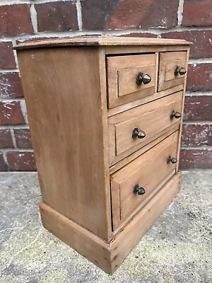 Small Vintage Satinwood Apprentice Chest • £68