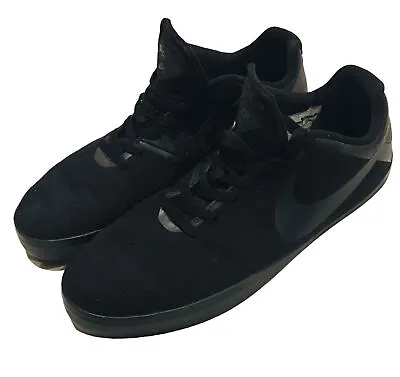 Nike SB P-Rod CTD Size US 13 UK 12 Canvas Shoes Triple Black 2014 • $39.99