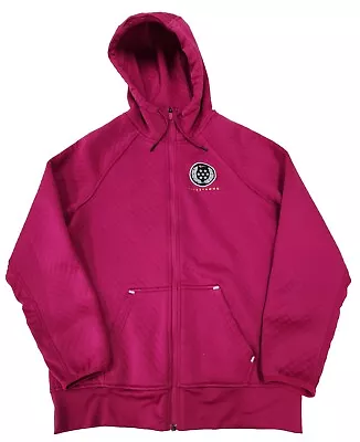 Nike Livestrong Hoodie Womens Size L Large Pink Full Zip Hooded Sweatshirt  • $23.79