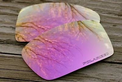 New Polarized Mirrored Pink Rose Gold Sunglass Lenses For Oakley Crankcase • $12.99