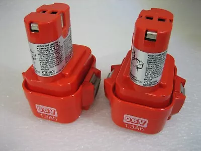 Genuine Makita 9120 9.6V NiCd 1.3Ah Battery - Made In Japan - Cores - Lot Of 2 • $15