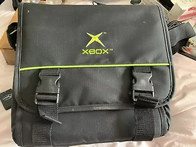 Official Microsoft Original XBOX Carrying Case Logo Tall Storage Bag Travel • £25