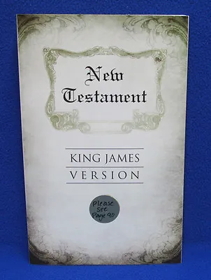 Special New Testament Bible King James Free Shipping Soldier In Vietnam English • $0.99