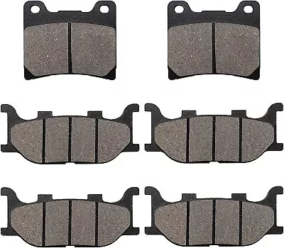 Brake Pads For Yamaha V-Star 1100 Custom XVS1100 2000-2009 Front Rear Brake Pads • $18.38