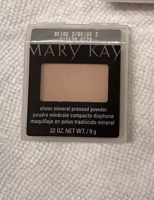 Mary Kay Sheer Mineral Pressed Powder (Choose Color) 2 Ivory 2/Beige 2/ Bronze 1 • $15