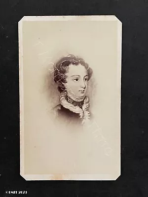 £9.95 • Buy CDV Royalty Mary Queen Of Scots Antique Victorian Fashion Photo