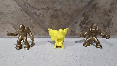 Lot Of 3 Monster In My Pocket Italian Giochi Preziosi Gold Mummy Windigo Yellow • $49.99