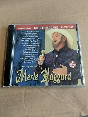 MERLE HAGGARD - Karaoke: Merle Haggard - 2 CD - Karaoke - NEW SEALED ~ SHELF8 • $84.90