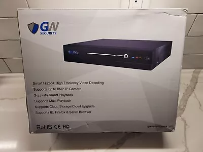 GW7808N 4K 8 Channel NVR (Used Network Video Recorder) • $39