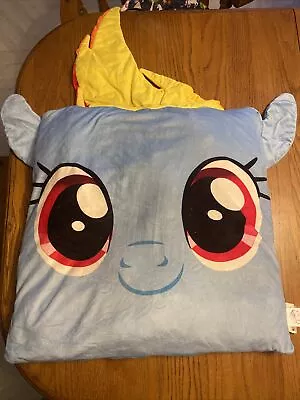 Hasbro My Little Pony MLP Rainbow Dash The Northwest Pillow 35” Super Soft Rare! • $30