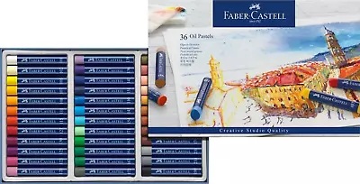 Box Of 36 Creative Studio Oil Pastels By Faber Castell • £22.50