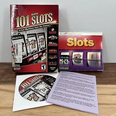 Windows 98/2000 PC CD BALLY 101 SLOTS Actual Machines From Casino's • $7.50