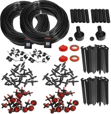 £13.79 • Buy 46m Micro Irrigation Watering Kit Automatic Garden Plant Greenhouse Drip System