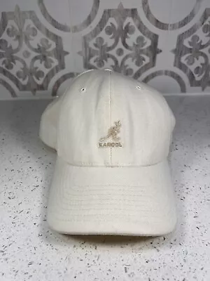 Kangol Flex Fit Hat Baseball Cap Wool Hat Cream Color Size L/XL • $15