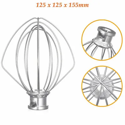 £10.59 • Buy Wire Whip Whisk For Kitchenaid Tilt Mixers Attachment Replacement K45WW 9704329.