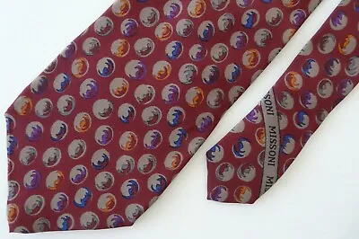 Missioni Cravate 100% Silk Multi-color Neck Tie Spain • $12
