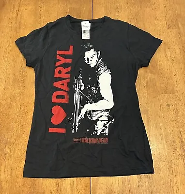 The Walking Dead I Love Daryl Dixon T Shirt YOUTH Large NWT Vintage • $10