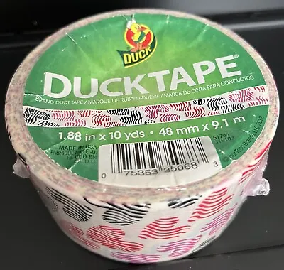 LIMITED Duck Brand Duck Tape WILD HEARTS Factory Sealed BNIP • $9.99