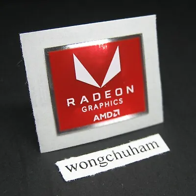 PC Notebook Sticker - Radeon Graphics AMD Sticker 17mm X 20mm #202211221238 • $2.22