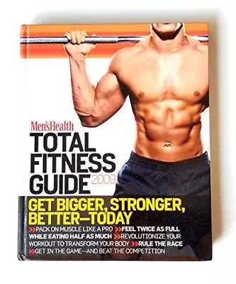 Men'sHealth Total Fitness Guide 2009 By Editor Book The Cheap Fast Free Post • £3.85