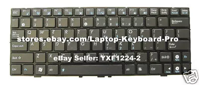 Keyboard For ASUS EEE PC 1000HE 1005PR - US English - Black • $4.37