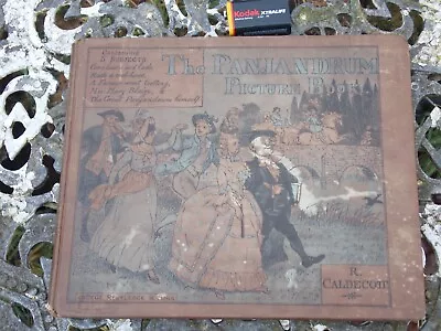 1885 Antique The Panjandrum Picture Book By Randolph Caldecott Routledge Edition • £24