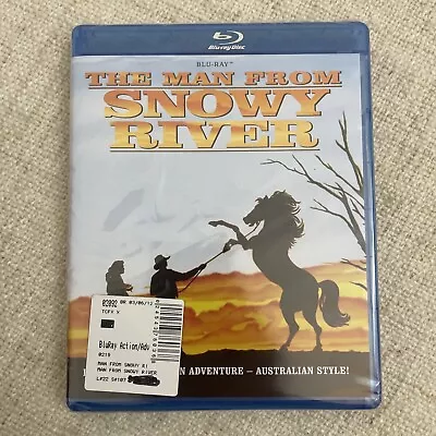 The Man From Snowy River (Blu-ray 1982) New Factory Sealed • $9.49