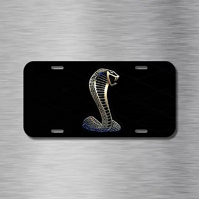 $16.99 • Buy Mustang Cobra Vehicle Front License Plate Auto Car NEW Gt Hatchback Coupe