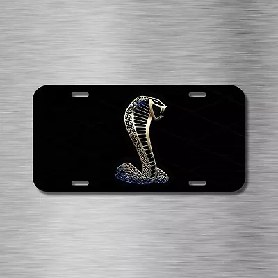 Mustang Cobra Vehicle Front License Plate Auto Car NEW Gt Hatchback Coupe • $17.99