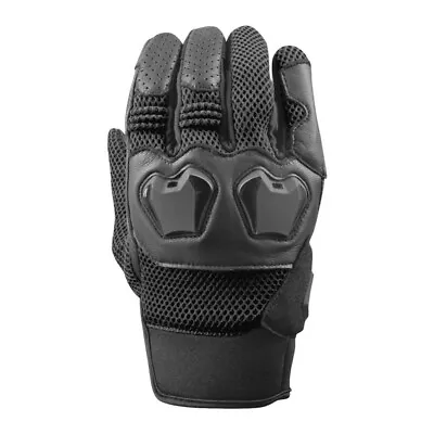 Speed And Strength Moment Of Truth Black Textile Motorcycle Gloves Men's Size XL • $59.95