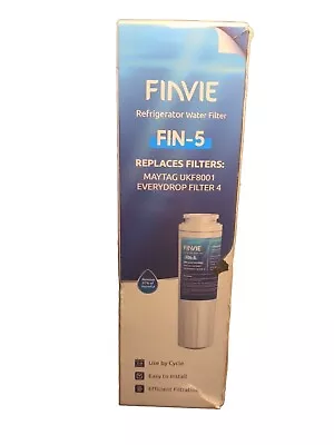 FINVIE Fin-5 Refrigerator Water Filter Replaces Maytag UKF8001 • $11.24