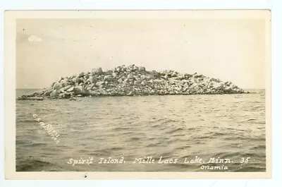 Mille Lacs Lakeminnesota-spirit Island-#35-dops-rppc-(mn-mmisc) • $7.99