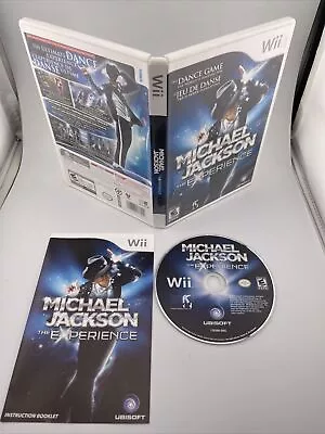 Michael Jackson: The Experience CIB (Nintendo Wii 2010) Complete TESTED • $20.35
