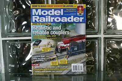 Model Railroader Magazine October 2013 - Build Great Scenery • $8.99