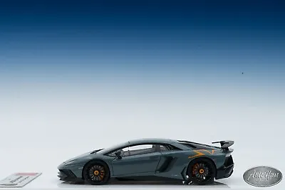 1/43 MakeUp 2015 Lamborghini Aventador SV LP750-4 Gray 🤝ALSO OPEN FOR TRADE🤝 • $495