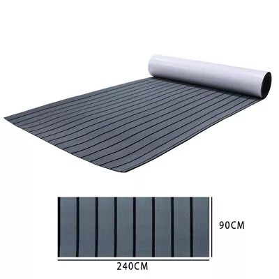 6MM EVA Foam Teak Marine Boat Sheet Flooring Mat Yacht Carpet Decking 240x90cm • £38.99