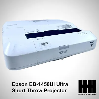 Epson EB-1450Ui Ultra Short Throw 1080P Projector 3800 Lumens No Remote • $332.24