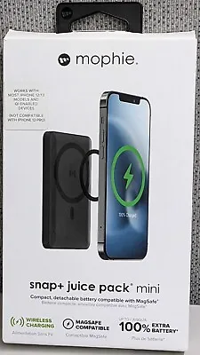 Mophie Snap+ Juice Pack Mini For IPhone 12 &iPhone 13 -Black • $24.99