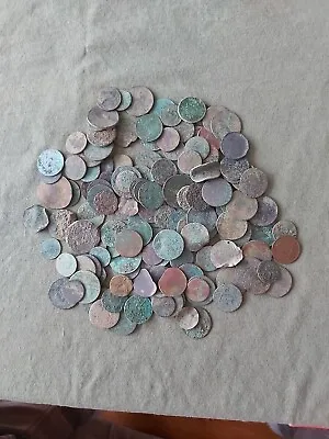 Job Lot Of Coins. All Metal Detecting Finds. Approximately 792g • £19.99