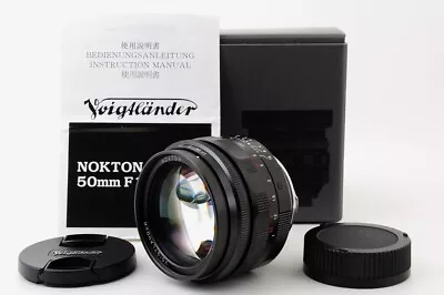 [Top Mint In Box] Voigtlander NOKTON 50mm F/1.1 VM Lens For Leica M Mount • $549.99